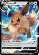 Eevee V 108/159 Rare Holo V card from Crown Zenith