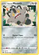 Galarian Meowth 084/159 Common card from Crown Zenith