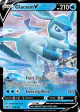 Glaceon V 038/159 Rare Holo V card from Crown Zenith