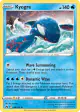 Kyogre 036/159 Rare Holo card from Crown Zenith