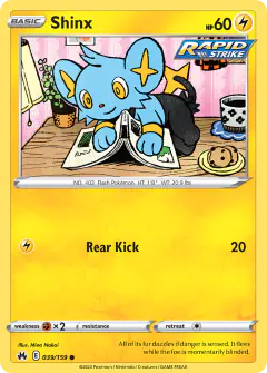 Shinx 039/159 Common card from Crown Zenith