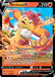Simisear V 022/159 Rare Holo V card from Crown Zenith