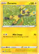 Zeraora 052/159 Rare card from Crown Zenith