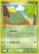 Gulpin 33/100 Uncommon card from Crystal Guardians