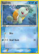 Squirtle 63/100 Common card from Crystal Guardians