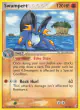 Swampert 27/100 Rare card from Crystal Guardians
