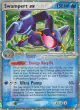 Swampert ex 98/100 Rare Holo EX card from Crystal Guardians