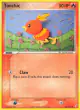 Torchic 65/100 Common card from Crystal Guardians