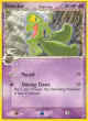 Treecko δ 68/100 Common card from Crystal Guardians