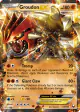 Groudon-EX 54/108 Rare Holo EX card from Dark Explorers
