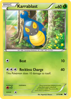 Karrablast 9/108 Common card from Dark Explorers