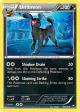 Umbreon 60/108 Uncommon card from Dark Explorers