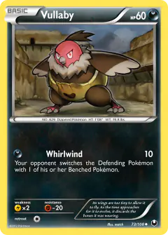 Vullaby 73/108 Uncommon card from Dark Explorers
