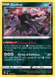 Darkrai 105/189 Rare Holo card from Darkness Ablaze