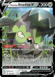 Galarian Stunfisk V 128/189 Rare Holo V card from Darkness Ablaze