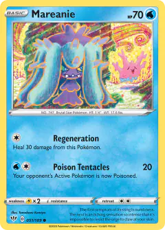 Mareanie 051/189 Common card from Darkness Ablaze