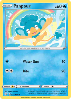 Panpour 041/189 Common card from Darkness Ablaze