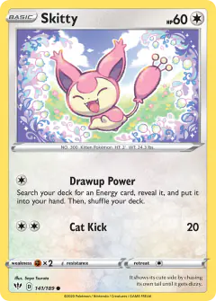 Skitty 141/189 Common card from Darkness Ablaze