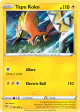 Tapu Koko 061/189 Rare Holo card from Darkness Ablaze