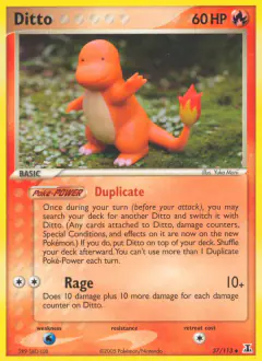 Ditto 37/113 Uncommon card from Delta Species