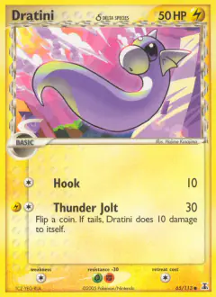 Dratini δ 65/113 Common card from Delta Species