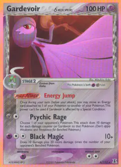 Gardevoir δ 6/113 Rare Holo card from Delta Species
