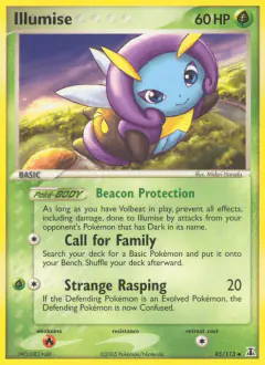 Illumise 45/113 Uncommon card from Delta Species