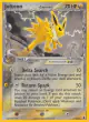 Jolteon δ 7/113 Rare Holo card from Delta Species