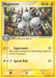 Magneton 48/113 Uncommon card from Delta Species
