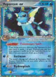 Vaporeon ex 110/113 Rare Holo EX card from Delta Species