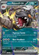 Arven's Mabosstiff ex 139/182 Double Rare card from Destined Rivals