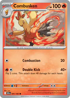 Combusken 041/182 Common card from Destined Rivals