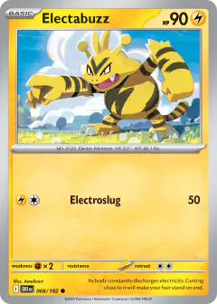 Electabuzz 068/182 Common card from Destined Rivals