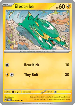 Electrike 075/182 Common card from Destined Rivals