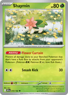 Shaymin 010/182 Uncommon card from Destined Rivals