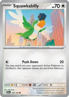 Squawkabilly 160/182 Common card from Destined Rivals