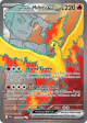 Team Rocket's Moltres ex 208/182 Ultra Rare card from Destined Rivals