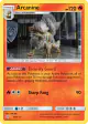 Arcanine 6/18 Rare card from Detective Pikachu