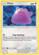 Ditto 17/18 Rare Ultra card from Detective Pikachu