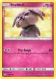 Snubbull 15/18 Common card from Detective Pikachu