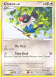 Chatot 74/130 Common card from Diamond & Pearl Base