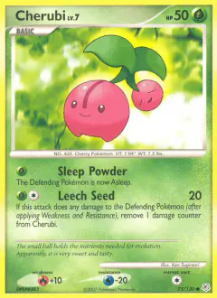 Cherubi 75/130 Common card from Diamond & Pearl Base