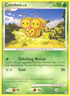 Combee 79/130 Common card from Diamond & Pearl Base