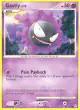 Gastly 82/130 Common card from Diamond & Pearl Base