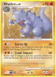 Rhydon 60/130 Uncommon card from Diamond & Pearl Base