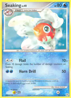 Seaking 62/130 Uncommon card from Diamond & Pearl Base