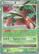 Torterra LV.X 122/130 Rare Holo LV.X card from Diamond & Pearl Base