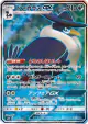 Honchkrow-GX 102/095 Super Rare card from Double Blaze (Japanese)