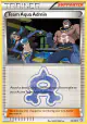 Team Aqua Admin 25/34 Uncommon card from Double Crisis