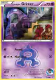 Team Aqua's Grimer 7/34 Common card from Double Crisis